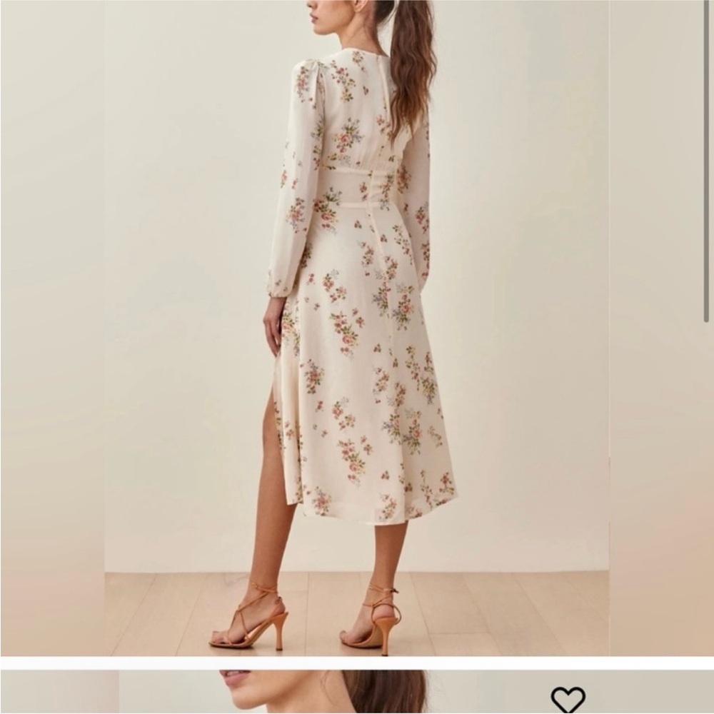 Reformation sz 6 Lorne Dress in Perfume Floral - Picture 3 of 11